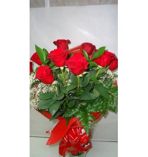 Ramo 12 Rosas y Bombones