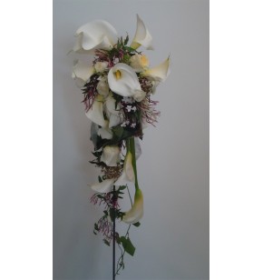 Ramo Novia Calas y Rosas